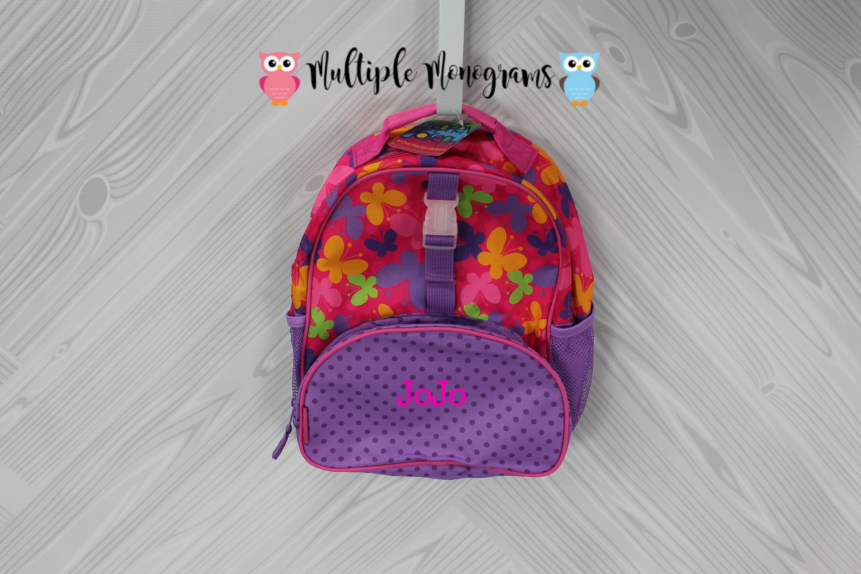 Butterfly MINI Backpack Stephen Joseph FREE Personalization