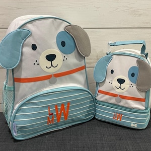 Children&#39;s Backpack and Lunchpal Set with Embroidery Personalization