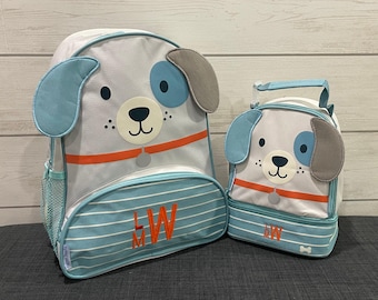 Children's Sidekick Backpack and Lunchpal Set: Embroidery Personalization