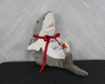 Personalized Stuffed Animal - Perfect Gift for Baby Showers Baptisms Adoptions Birthdays - Unique and One-of-a-kind Keepsake