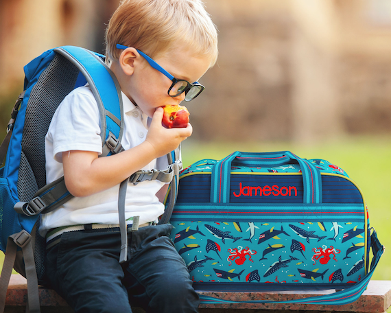 Children's All Over Print Duffel Bag FREE Embroidery Personalization