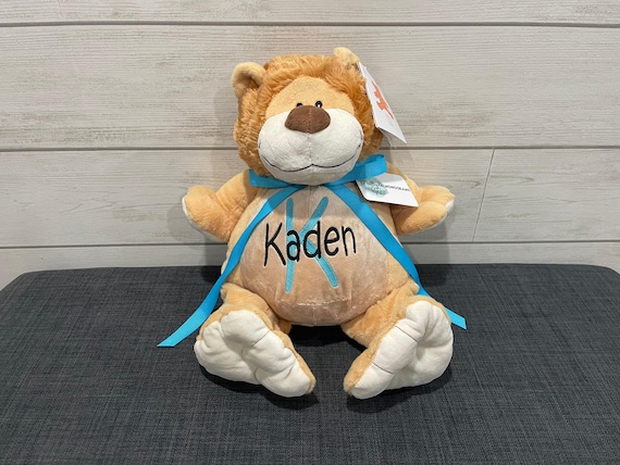 Personalized Stuffed Animal - Perfect Gift for Baby Showers Baptisms Adoptions Birthdays - Unique and One-of-a-kind Keepsake