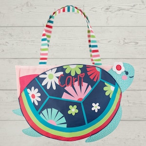 Children&#39;s Beach Bag and Sand Toys with Embroidery Personalization