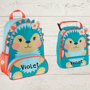 Children&#39;s Backpack and Lunchpal Set with Embroidery Personalization