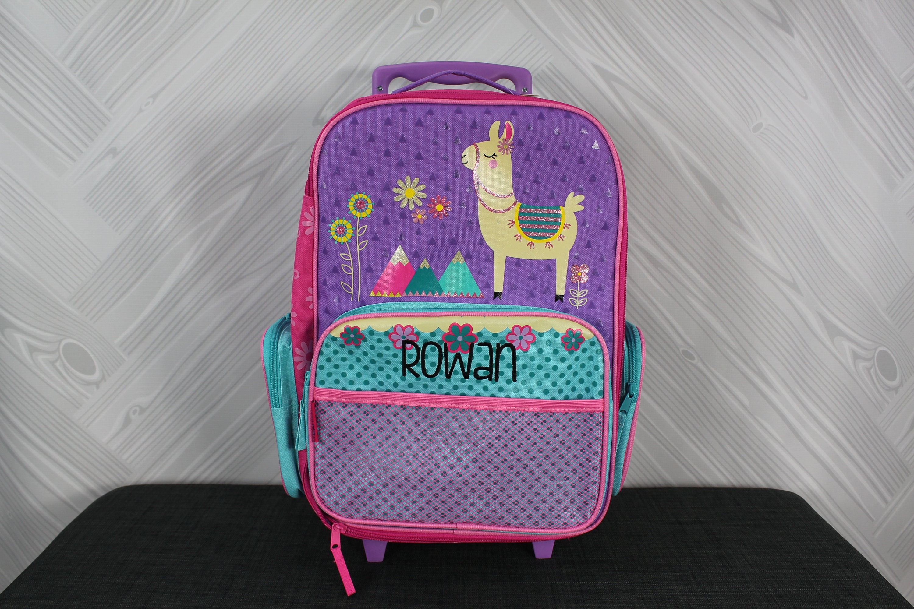 llama rolling backpack