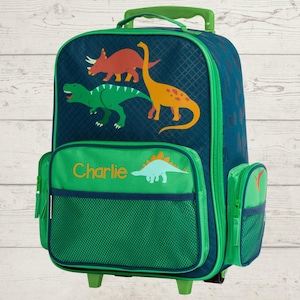 Children's Rolling Luggage: Carry-On Size, Embroidery Personalization