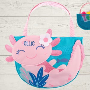 Children&#39;s Beach Bag and Sand Toys with Embroidery Personalization