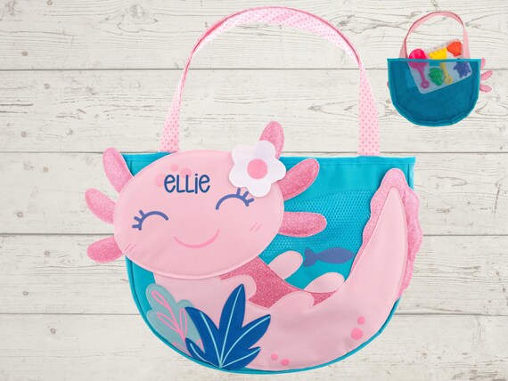 Children's Beach Bag and Sand Toys with Embroidery Personalization