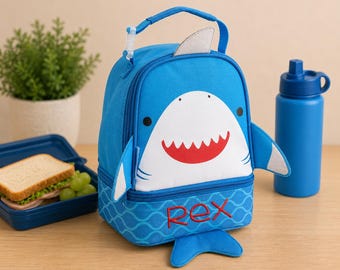 Personalized Childrens Lunchbox with Embroidery Personalization - Lunch Pal for Kids