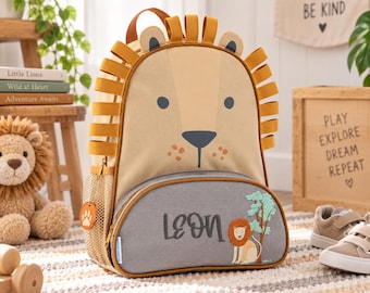 Personalized Kids Backpack: Embroidered Childrens School Bag