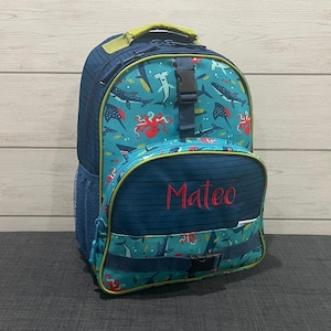 Personalized Childrens Backpack with Embroidery - Backpack for Kids - Perfect for School and Travel