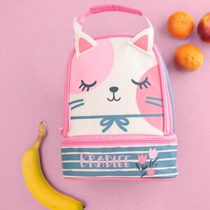 Children's Lunchbox Lunch Pal with Embroidery Personalization image 10