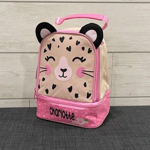Personalized Childrens Lunchbox with Embroidery Personalization - Lunch Pal for Kids
