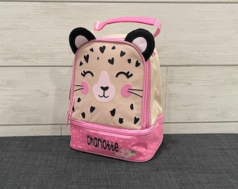 Personalized Childrens Lunchbox with Embroidery Personalization - Lunch Pal for Kids