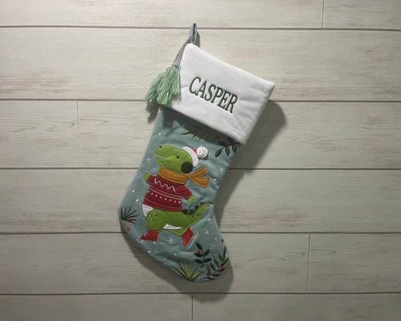 Personalized Christmas Stocking with name embroidered