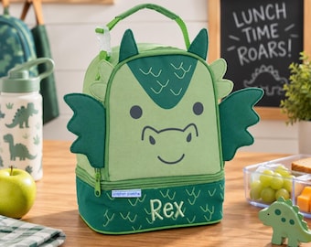 Personalized Childrens Lunchbox with Embroidery Personalization - Lunch Pal for Kids