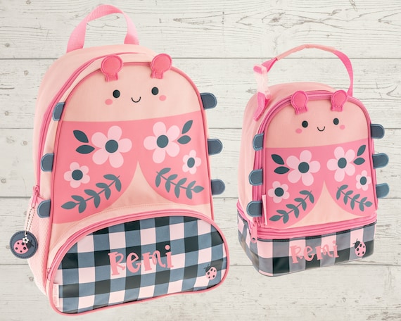 Children's Backpack and Lunchpal Set with Embroidery Personalization