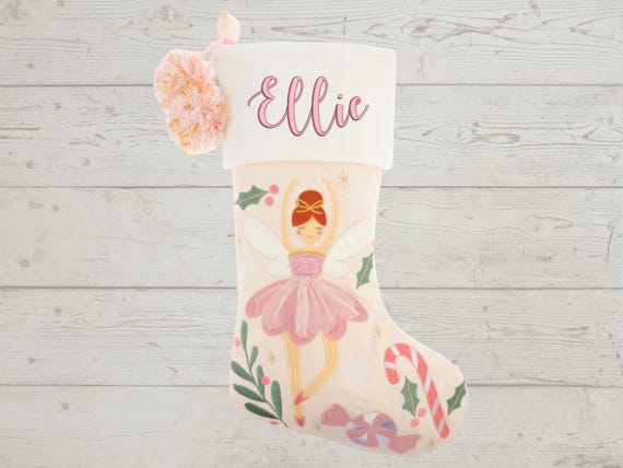 Personalized Christmas Stocking with name embroidered