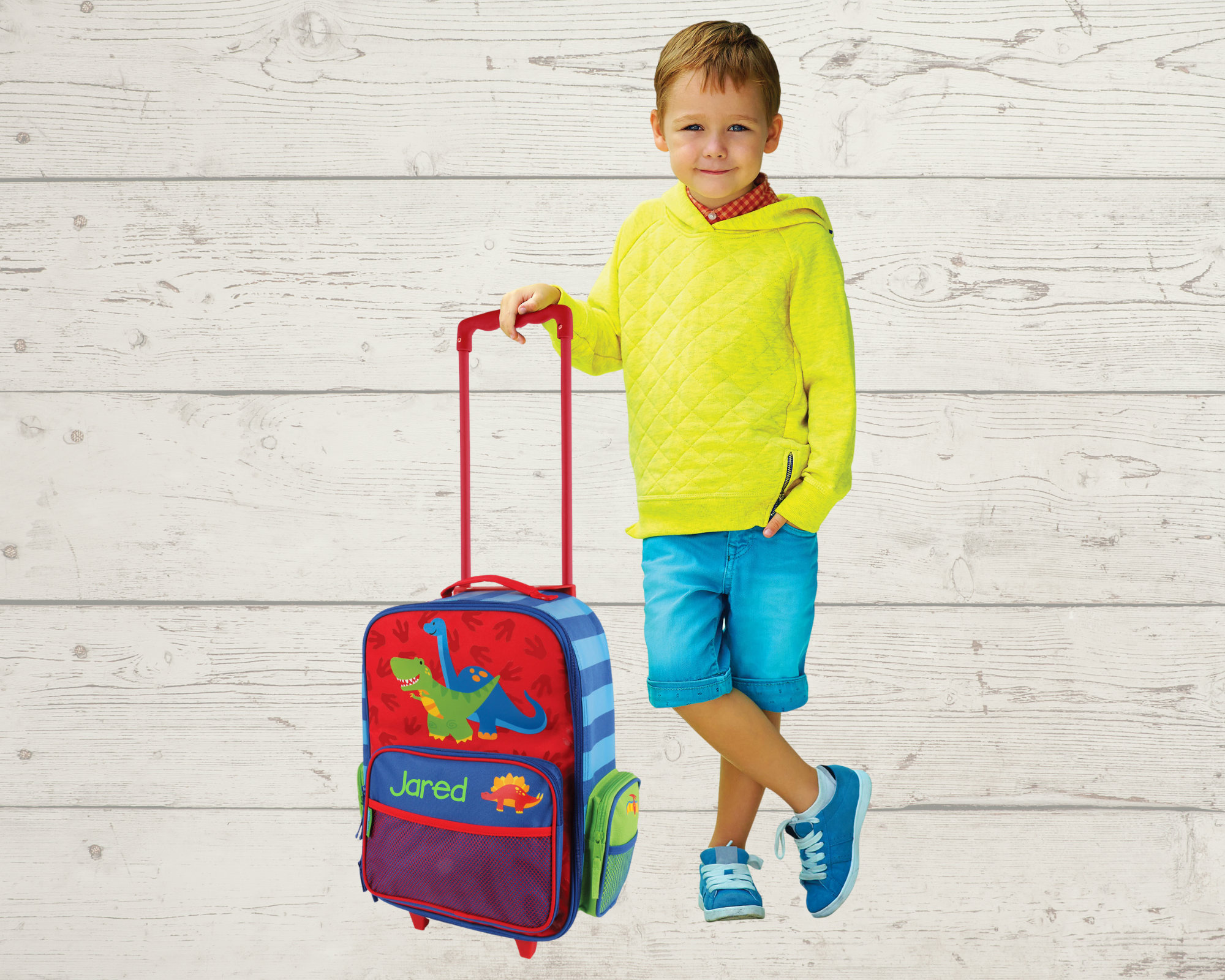 Children's Rolling Luggage FREE Embroidery Personalization Carry On