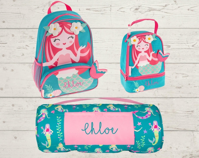 School Essentials: Nap Mat, Backpack and Lunchbox