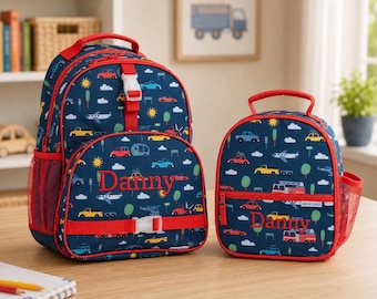 Children's Backpack and Lunchbox: Embroidery Personalization