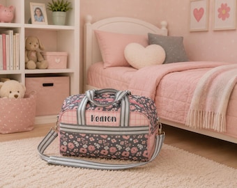 Children's All Over Print Duffel Bag FREE Embroidery Personalization