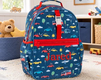 Embroidered Kids Backpack: Personalized School Travel Bag
