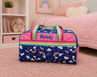 Children's All Over Print Duffel Bag FREE Embroidery Personalization