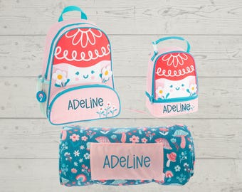 School Essentials: Nap Mat, Backpack and Lunchbox