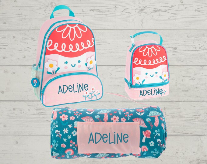 School Essentials: Nap Mat, Backpack and Lunchbox