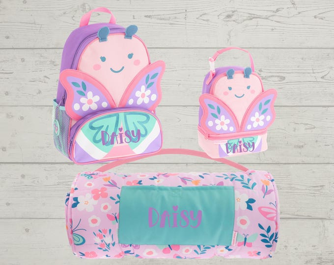 School Essentials: Nap Mat, Backpack and Lunchbox