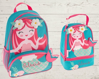 Children's Sidekick Backpack and Lunchpal Set: Embroidery Personalization