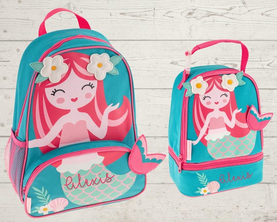 Children's Backpack and Lunchpal Set with Embroidery Personalization