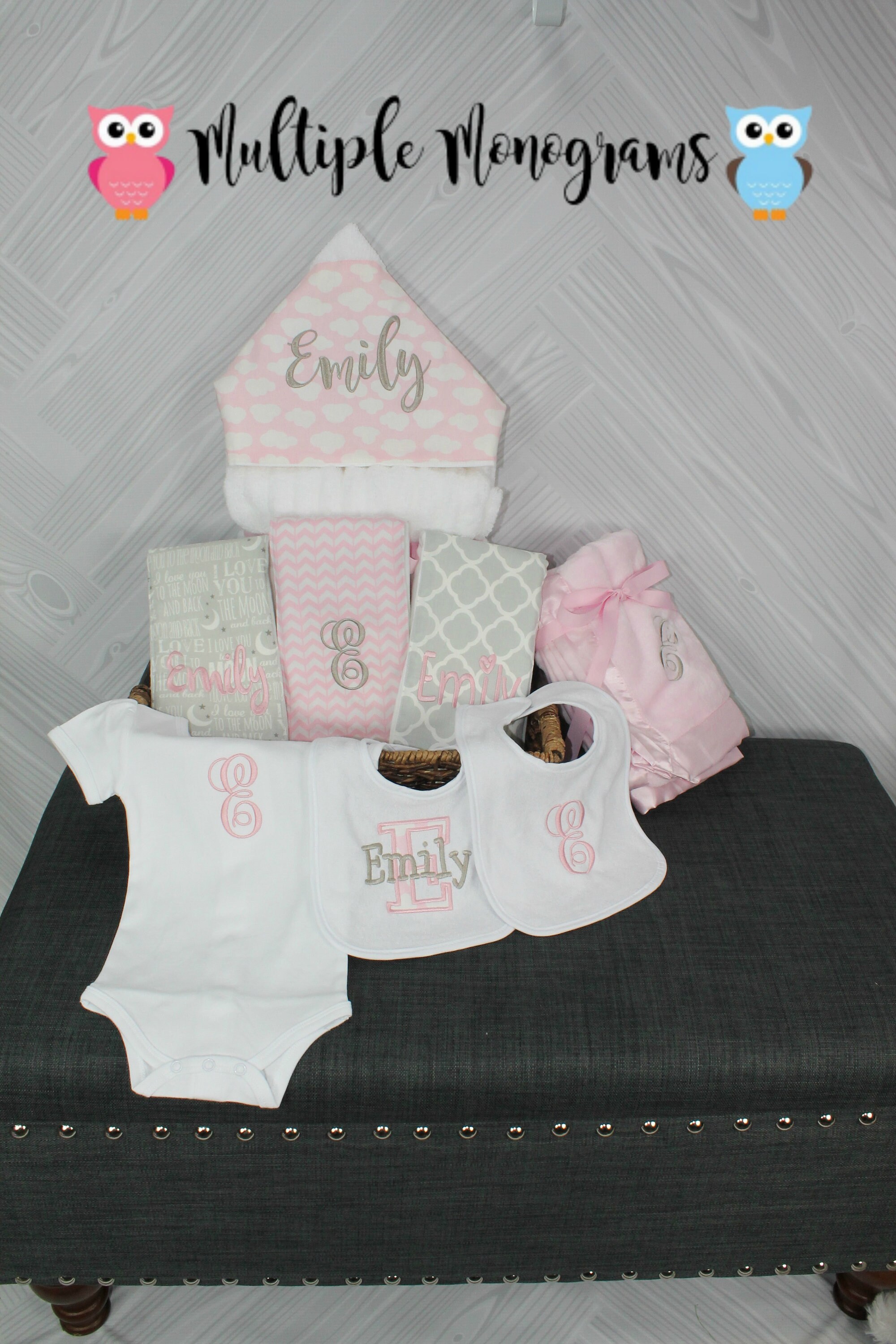 personalized baby shower gift baskets