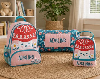 School Essentials: Nap Mat, Backpack and Lunchbox