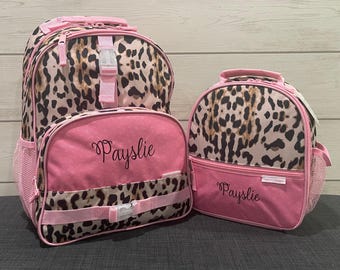 Children's Backpack and Lunchbox: Embroidery Personalization