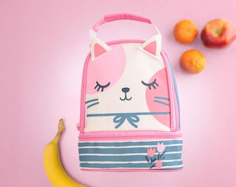 Personalized Childrens Lunchbox with Embroidery Personalization - Lunch Pal for Kids