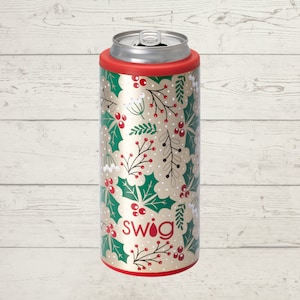 Holiday Swig Life Slim Can Cooler 12 oz