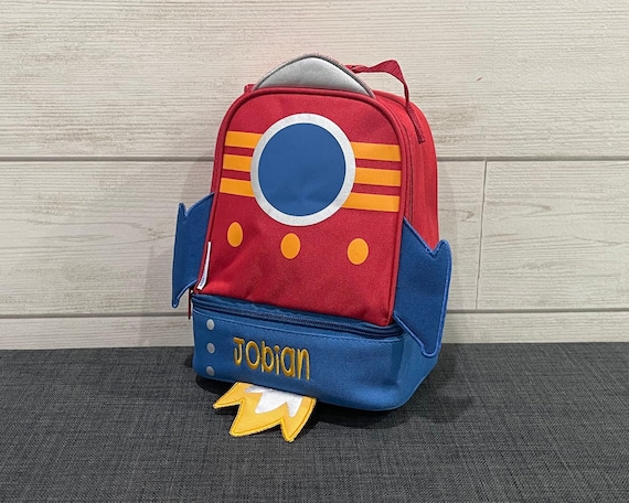 Personalized Childrens Lunchbox with Embroidery Personalization - Lunch Pal for Kids