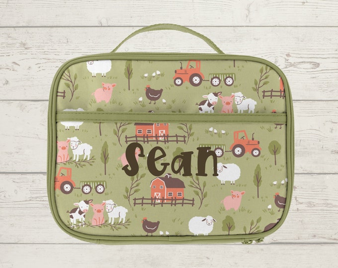 Junior Lunchbox with Embroidery Personalization