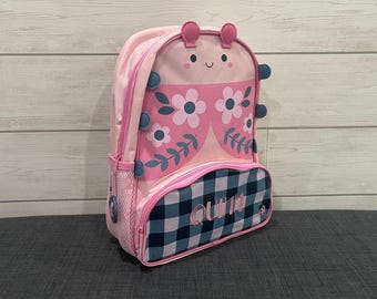 Personalized Kids Backpack: Embroidered Childrens School Bag