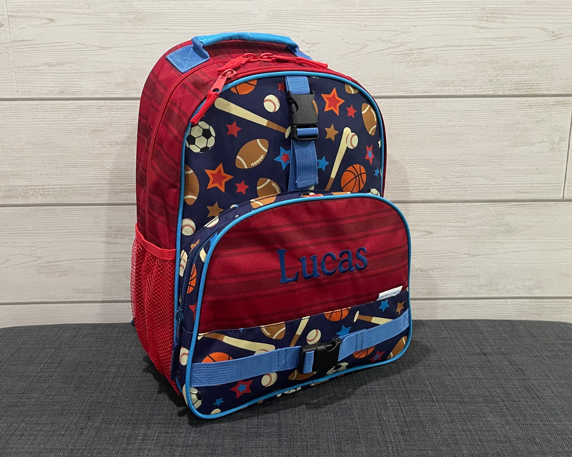 All over top print backpack