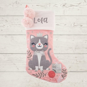 Personalized Christmas Stocking with name embroidered