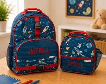 Children's Backpack and Lunchbox: Embroidery Personalization
