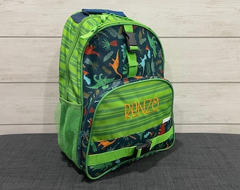 Embroidered Kids Backpack: Personalized School Travel Bag