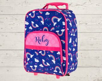 All Over Print Rolling Luggage Space