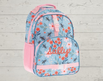 Personalized Kids Backpack with Embroidery: School & Travel