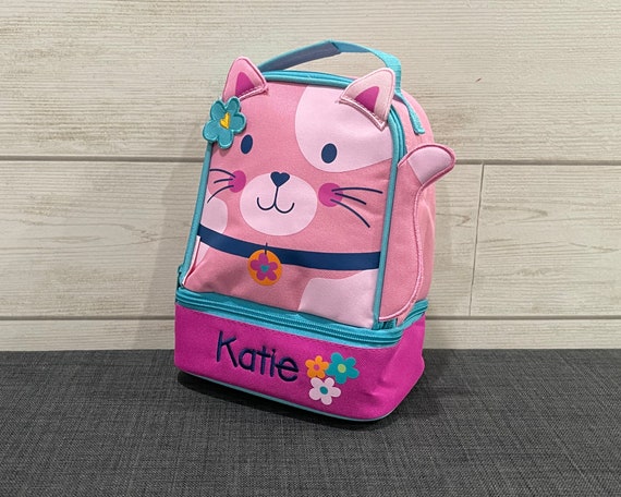Personalized Childrens Lunchbox with Embroidery Personalization - Lunch Pal for Kids