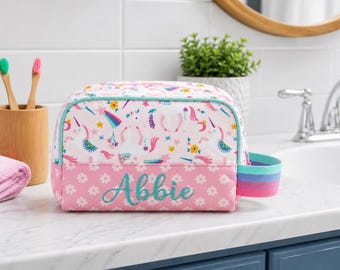 Children's All Over Print Toiletry Bag FREE Embroidery Personalization