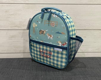 Personalized Childrens Lunchbox with Embroidery Personalization - Lunchbox for Kids